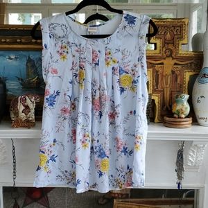 Floral Tank Blouse